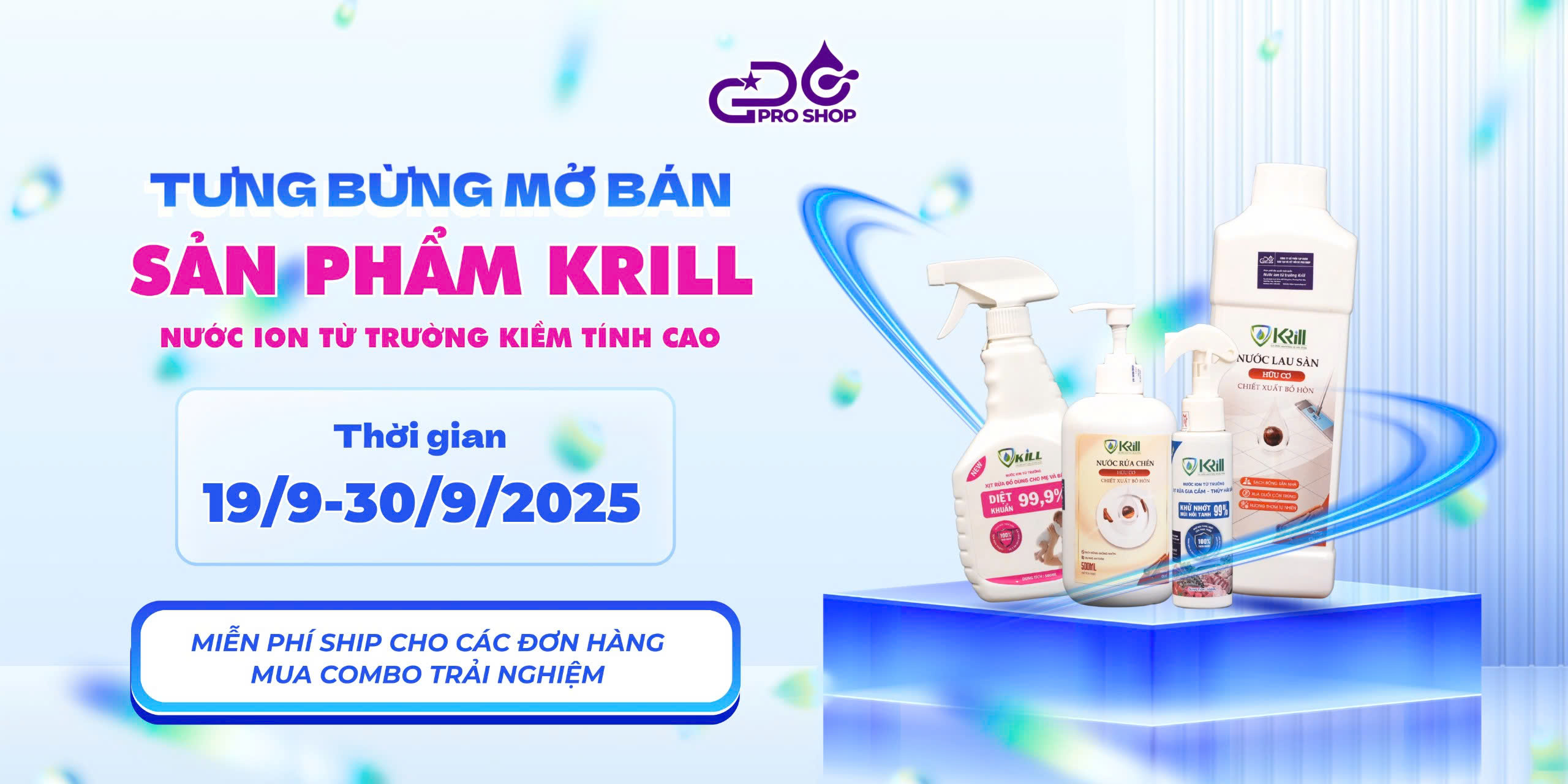 Full combo sản phẩm Krill (Miễn phí ship toàn quốc)